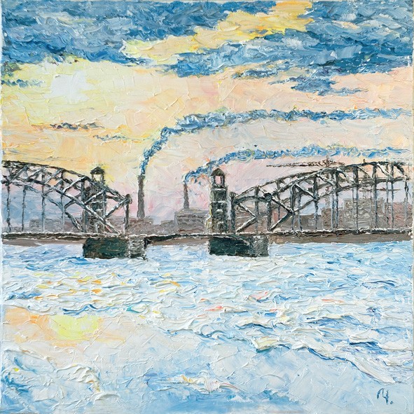 Okhtinsky bridge